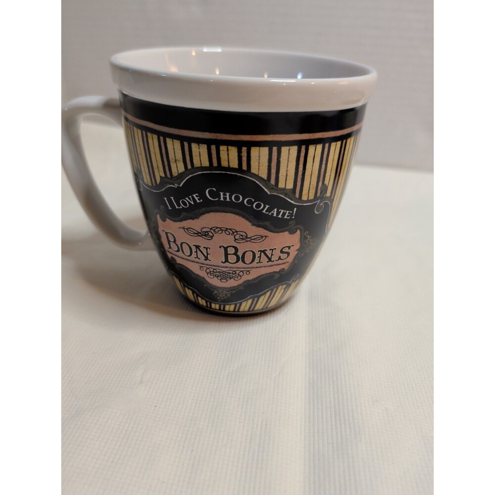 I Love Chocolate Bon Bons Mug The Lang Companies 2007 #5051001